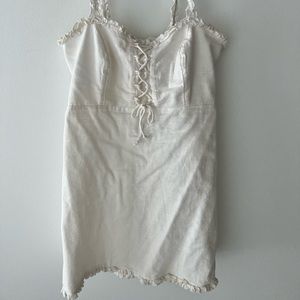 Urban Outfitters Summer White Dress Small